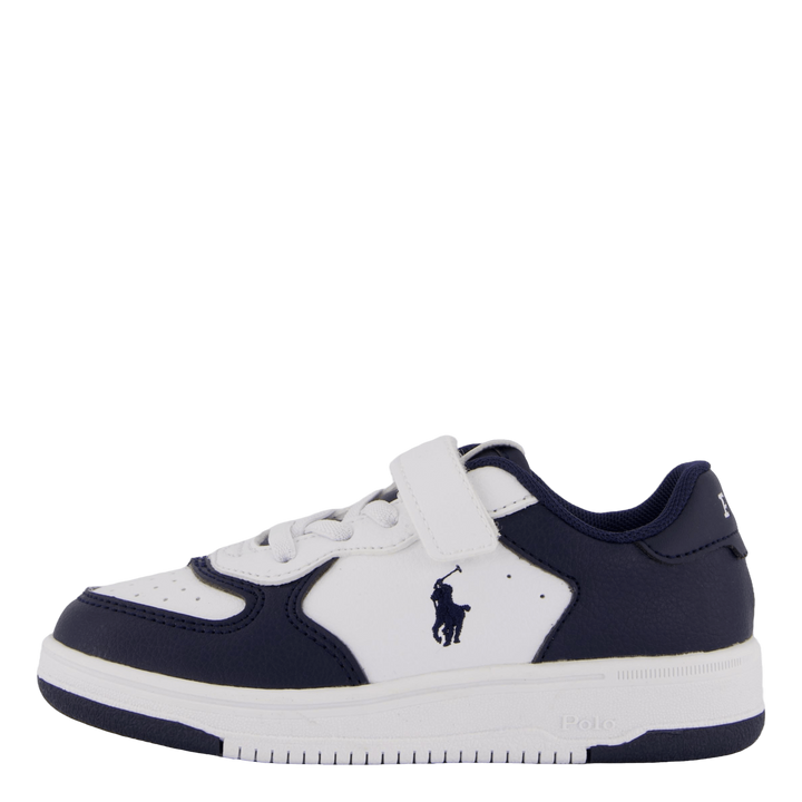 Masters Court Ps T-white Tumbled/navy