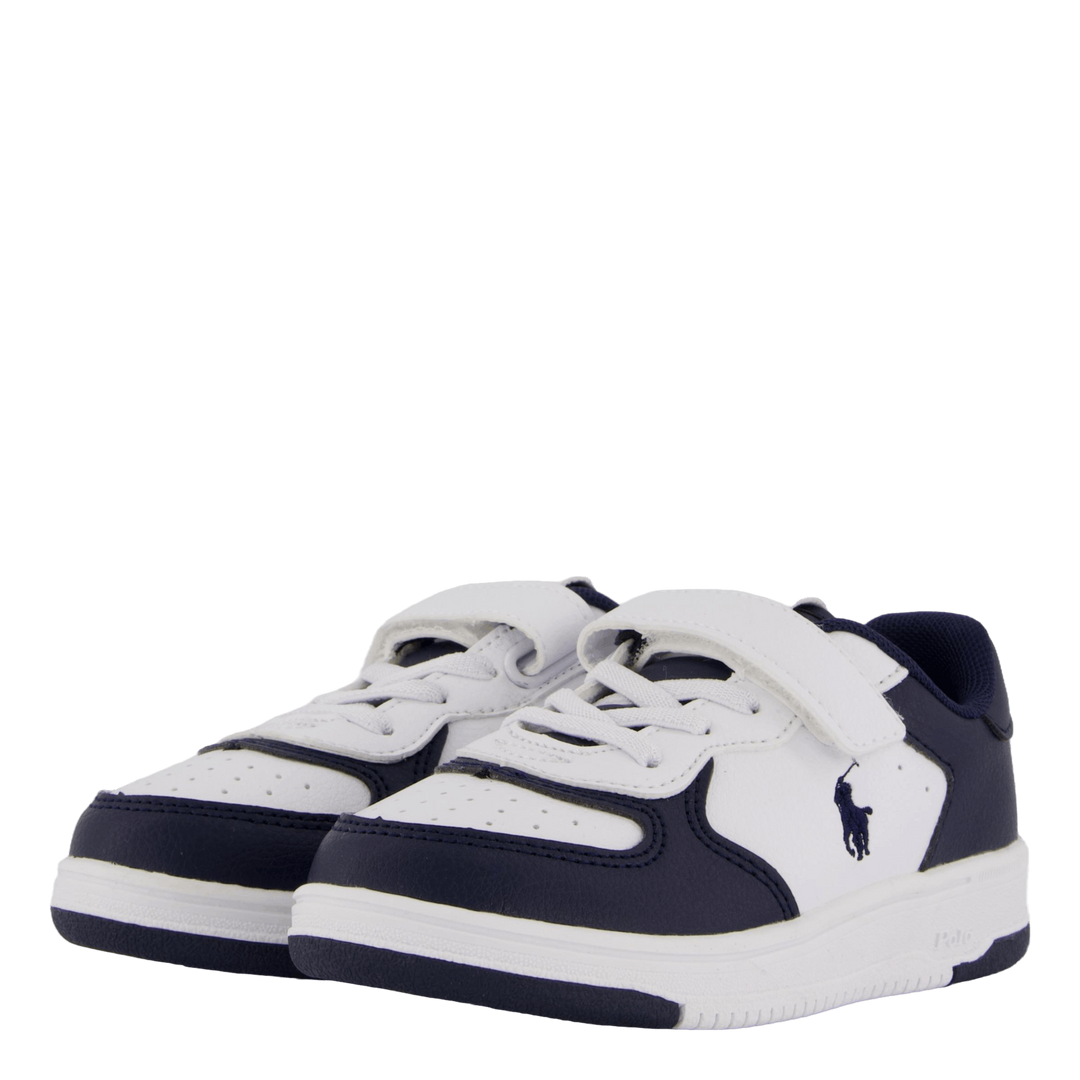 Masters Court Ps T-white Tumbled/navy