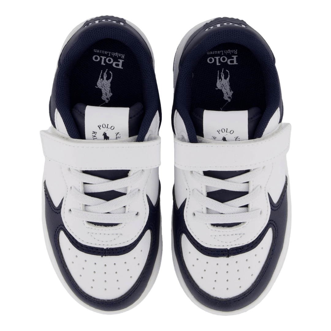 Masters Court Ps T-white Tumbled/navy