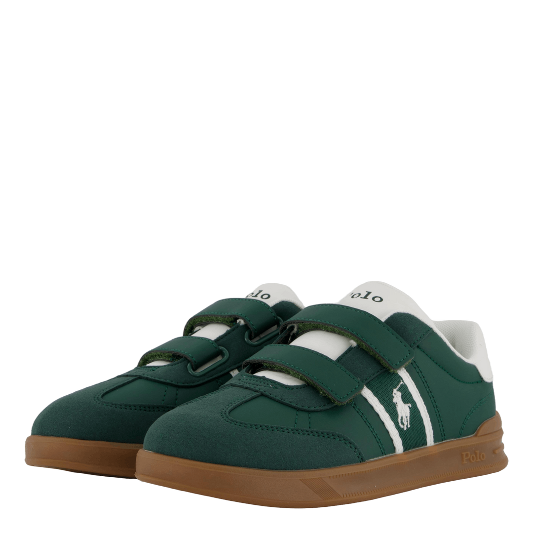 Heritage Court Iii Ez T-toe C-dark Green Smooth/micro/pape