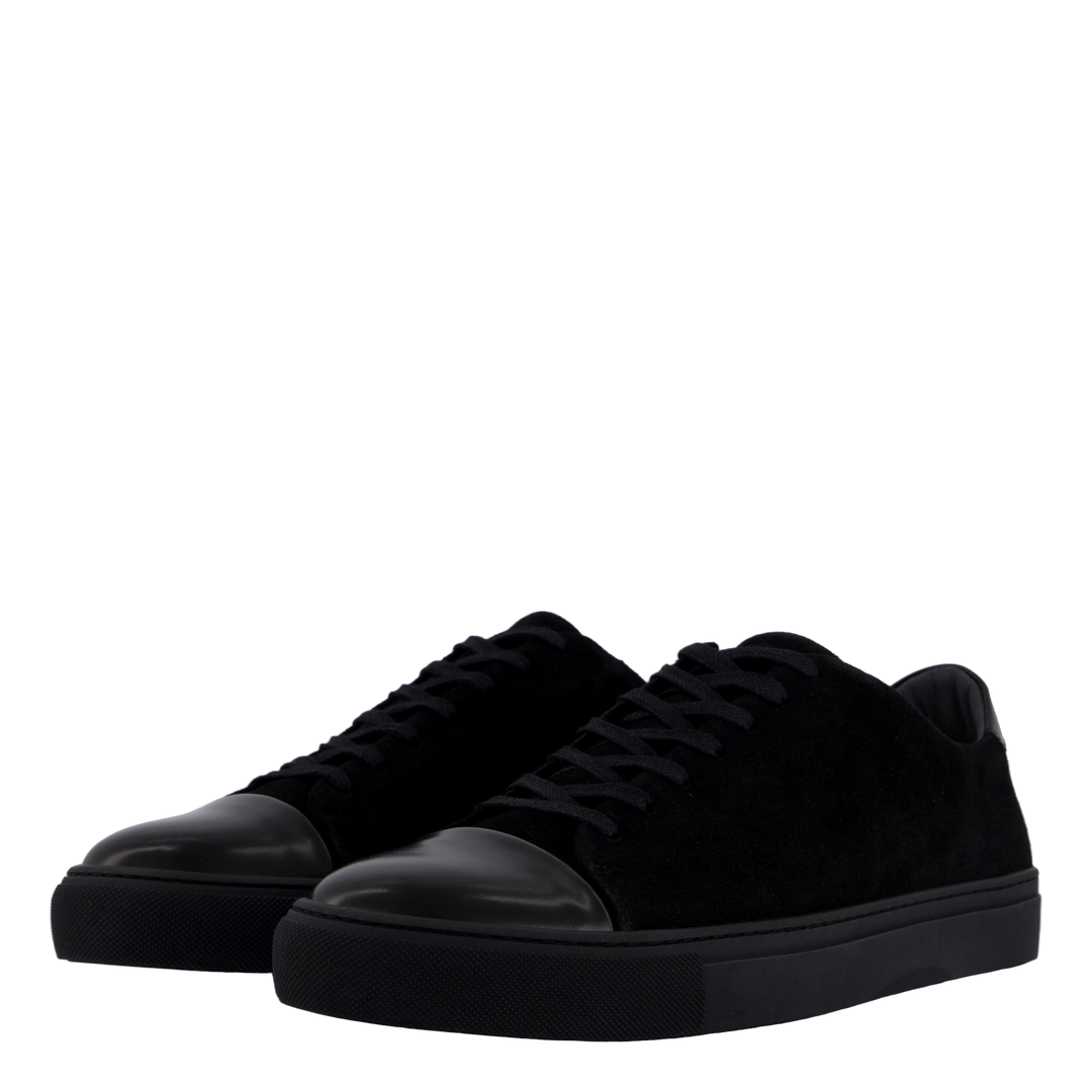 Lescape Suede Shiny Total Black