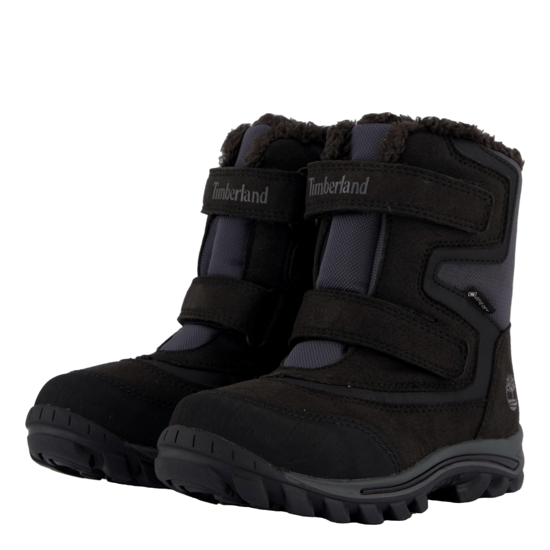 Mid Hook & Loop Gtx Snow Boot Jet Black