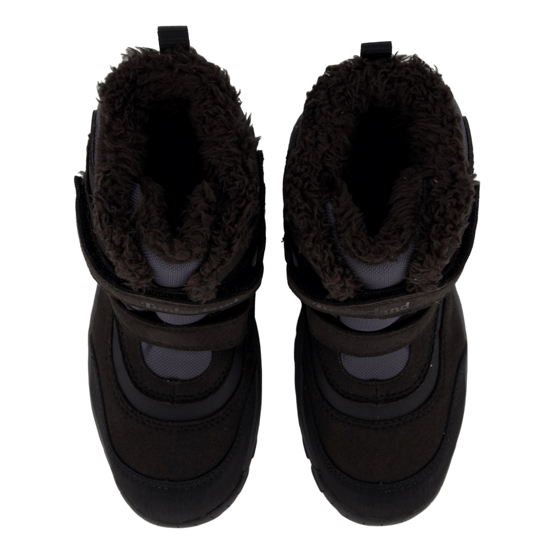 Mid Hook & Loop Gtx Snow Boot Jet Black