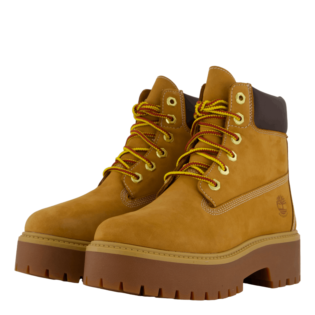 6 Inch Lace Up Waterproof Boot Wheat