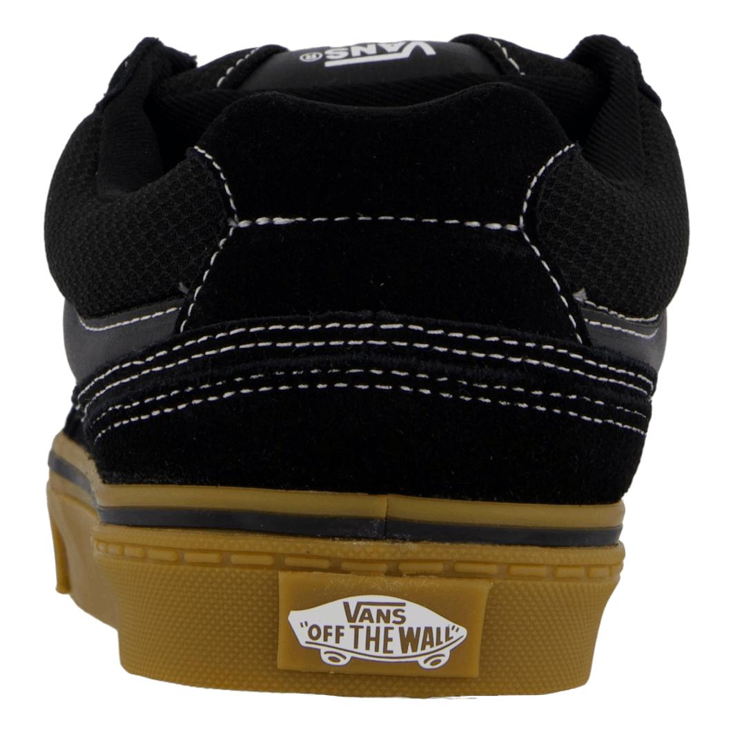 Mn Caldrone Suede Mesh Black/gum