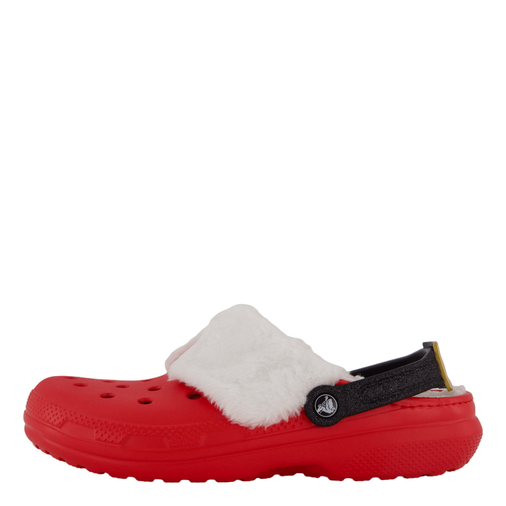 Classic Lined Santa Clog Varsity Red/multi