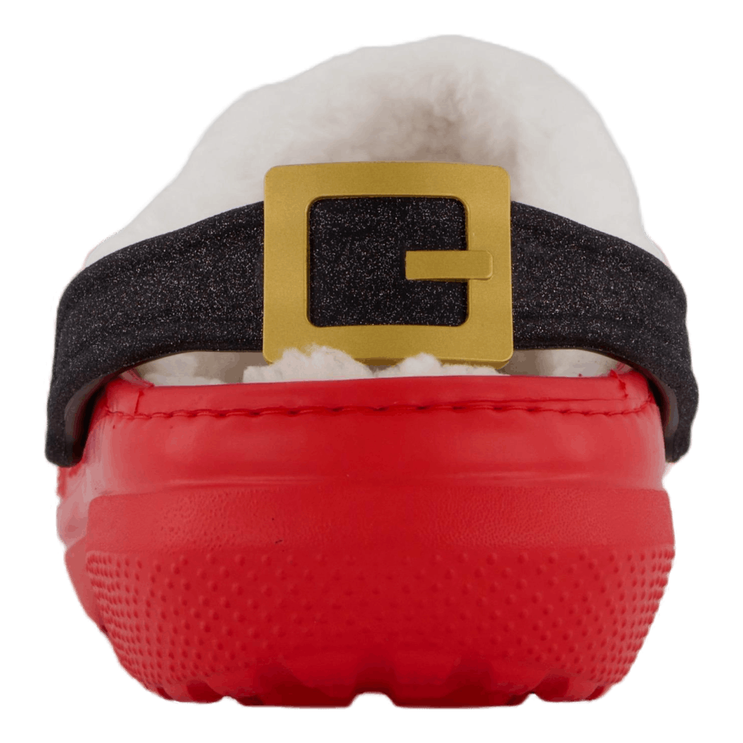 Classic Lined Santa Clog Varsity Red/multi