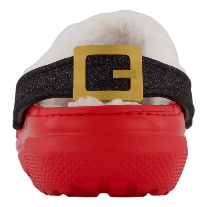 Classic Lined Santa Clog Varsity Red/multi