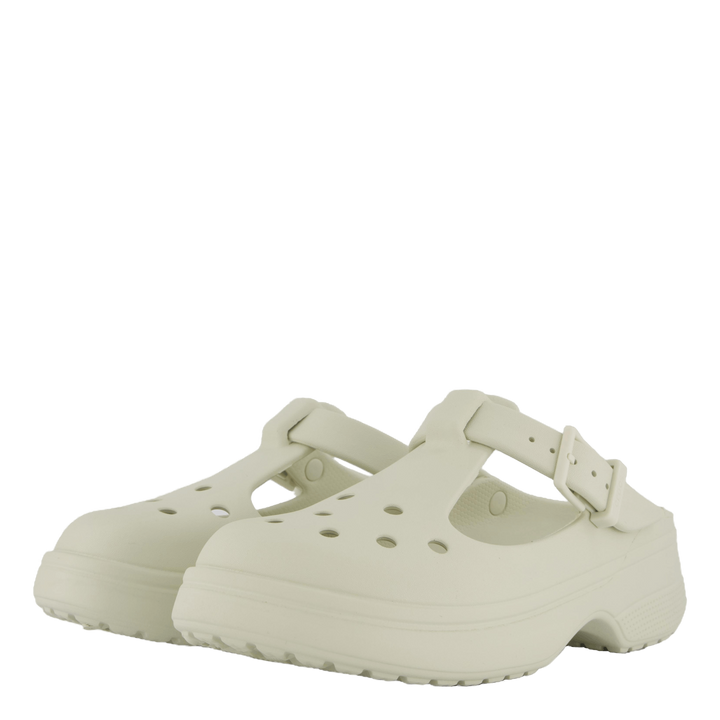 Classic Mary Jane Clog Linen