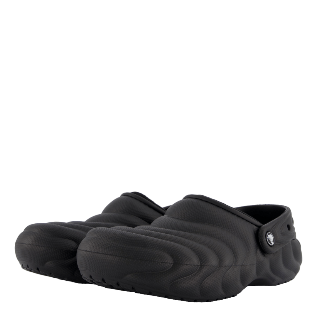 Classic Lined Overpuff Clog Black