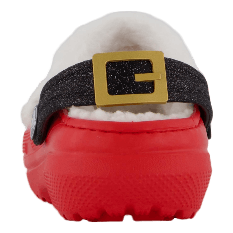 Classic Lined Santa Clog T Varsity Red/multi