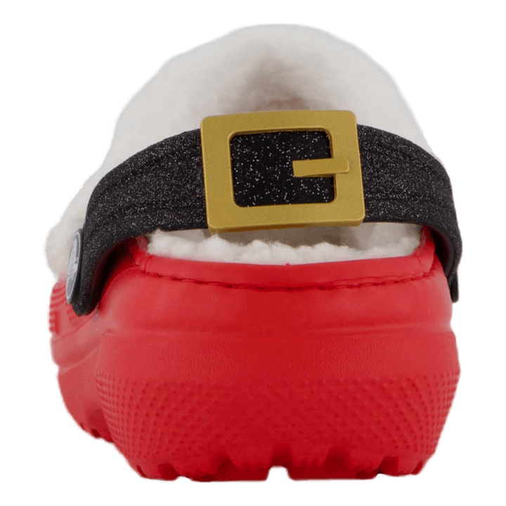 Classic Lined Santa Clog T Varsity Red/multi