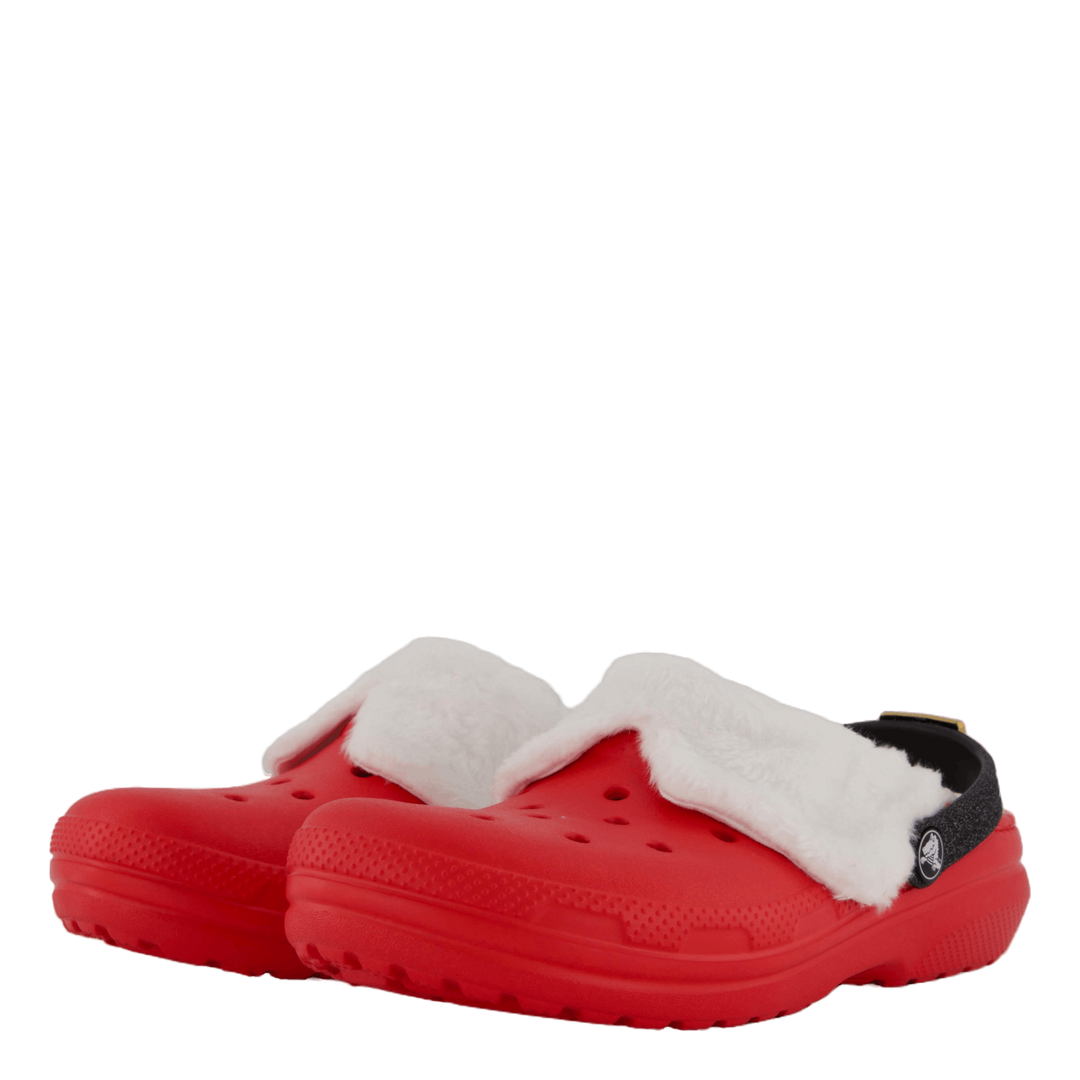 Classic Lined Santa Clog K Varsity Red/multi