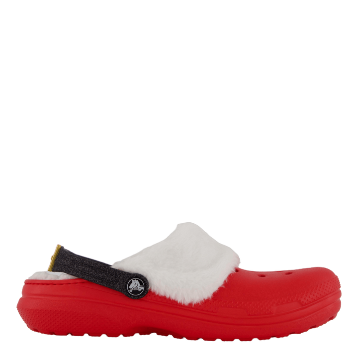 Classic Lined Santa Clog K Varsity Red/multi