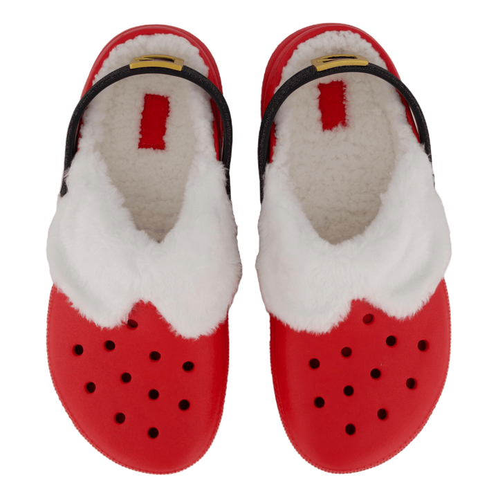 Classic Lined Santa Clog K Varsity Red/multi