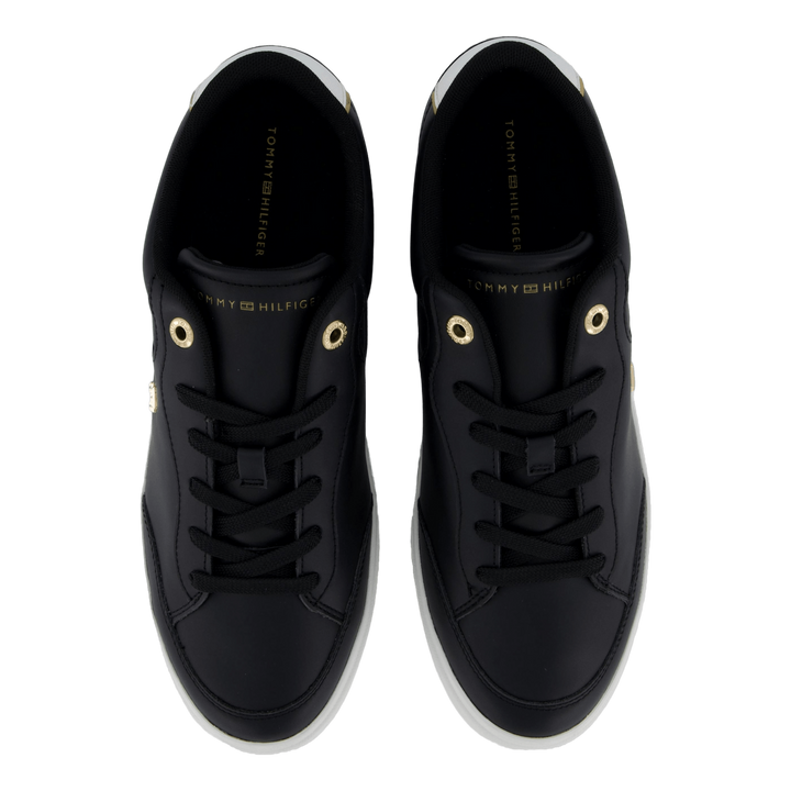 Essential Chic Court Sneaker Black