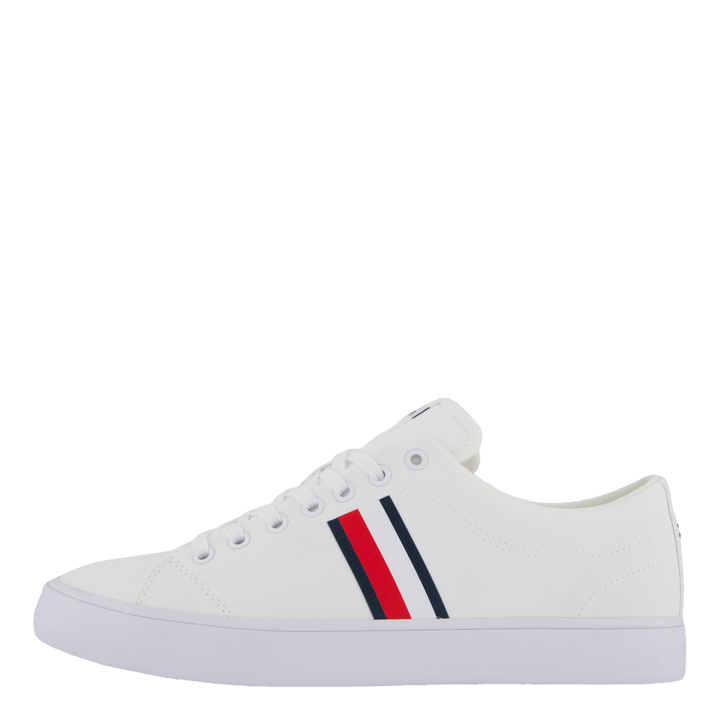 Th Hi Vulc Low Core Stripes Me White