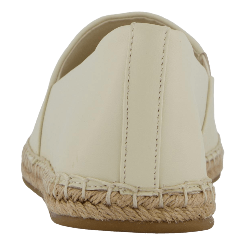 Th Logo Leather Espadrille Beige