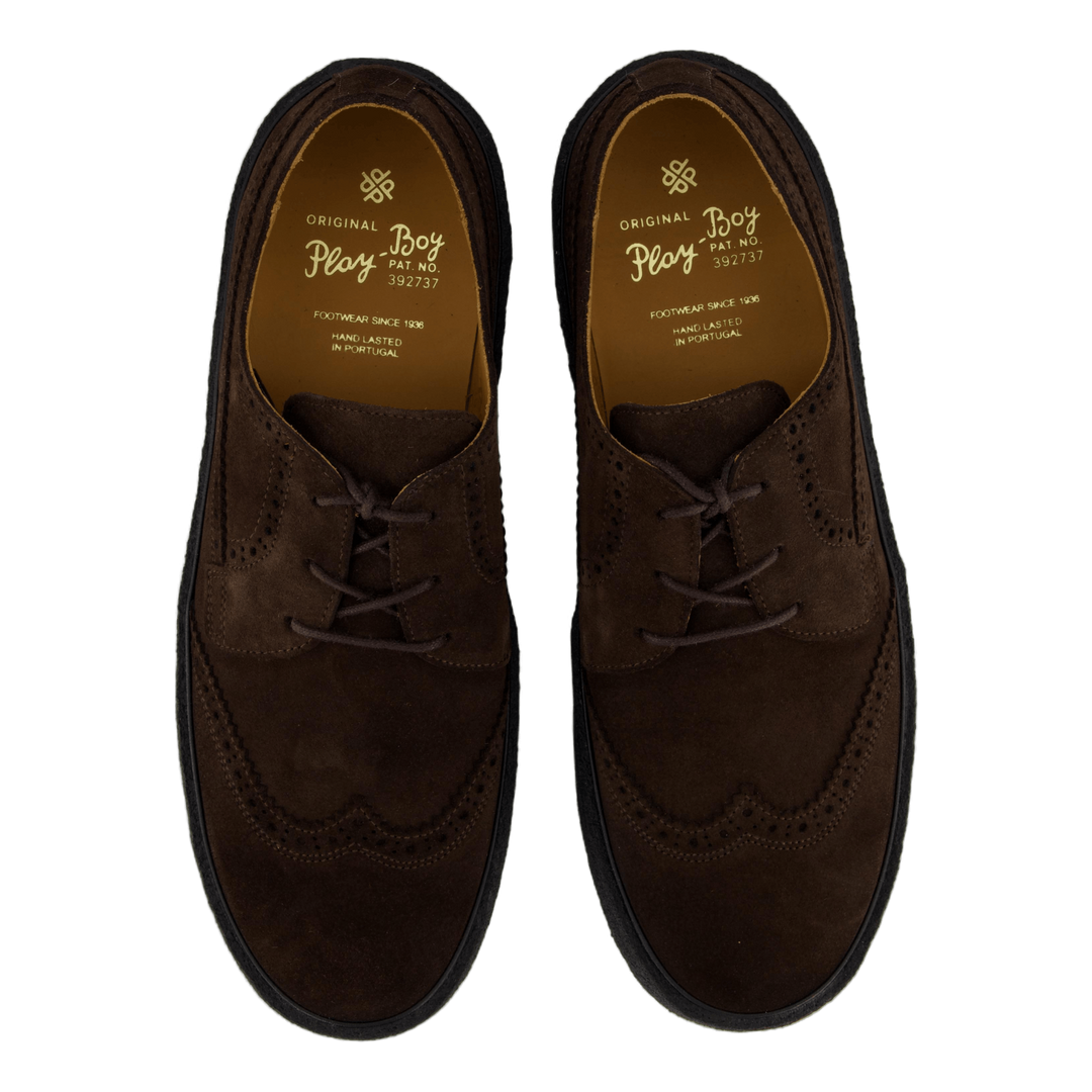 Org.22 Dk. Brown Suede