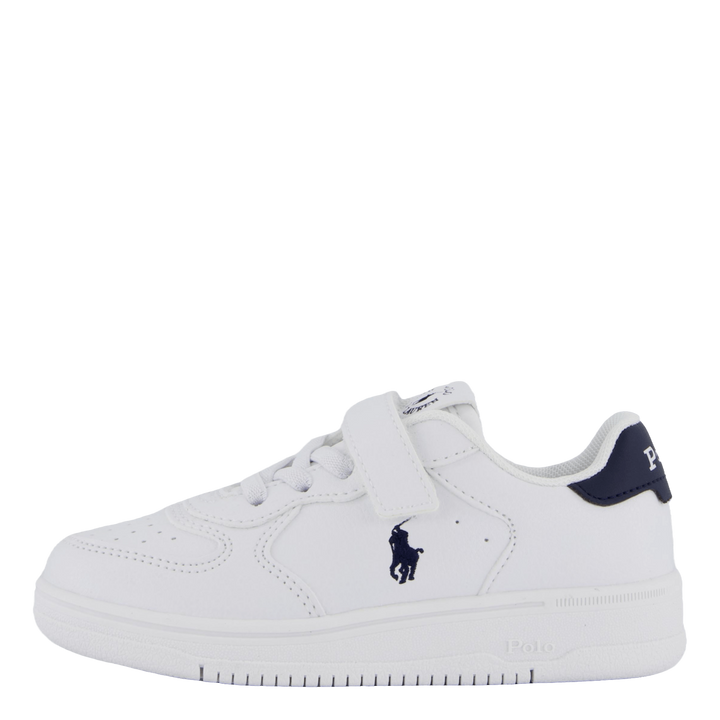 Masters Court Ps T-'white / Navy Tumbled