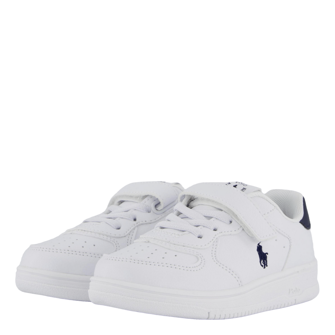 Masters Court Ps T-'white / Navy Tumbled