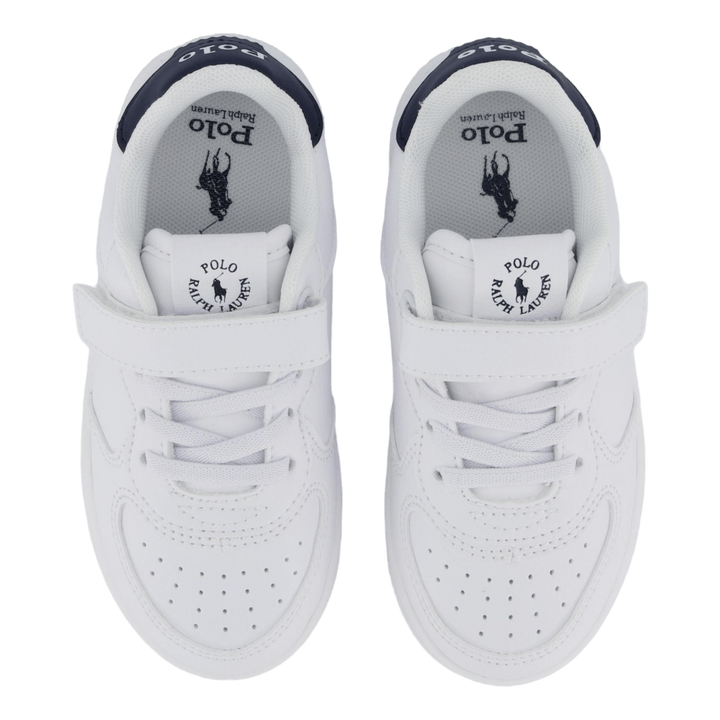 Masters Court Ps T-'white / Navy Tumbled