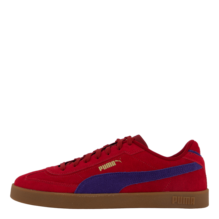 Puma Club Ii Era Suede Dark Crimson-blue Crystal