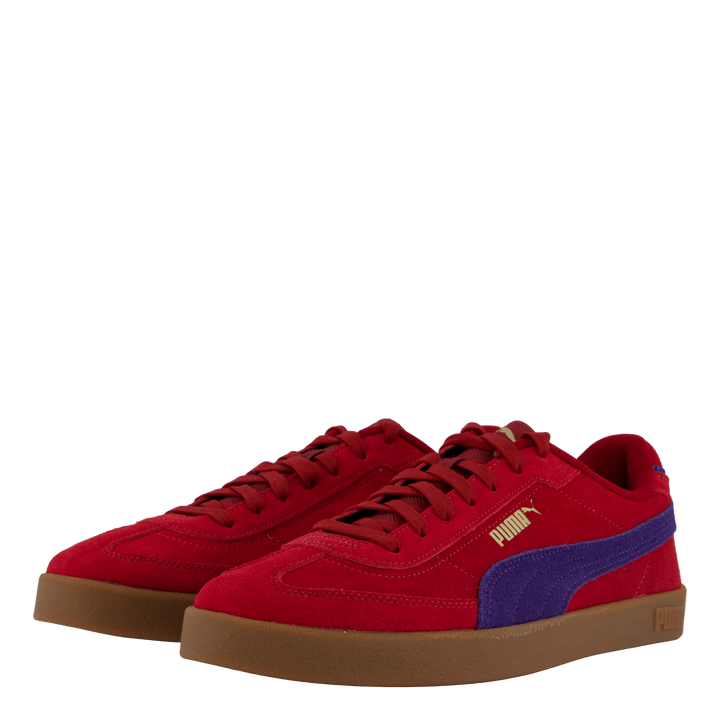 Puma Club Ii Era Suede Dark Crimson-blue Crystal