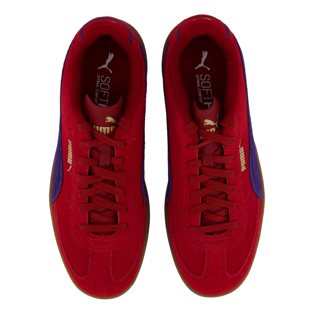 Puma Club Ii Era Suede Dark Crimson-blue Crystal