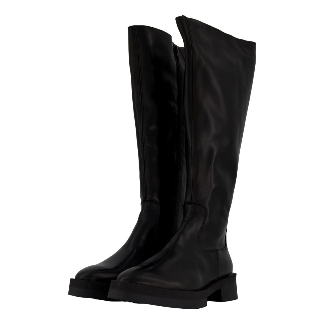 Medellyn High Boots Black Leather