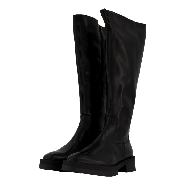 Medellyn High Boots Black Leather