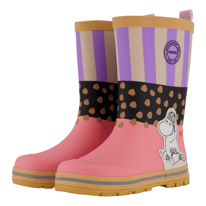 Rain Boots Moomin Magisk Sunset Pink