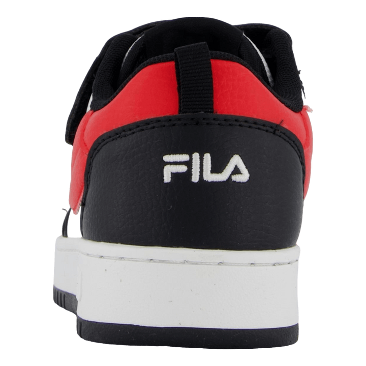 Fila Rega Nf Velcro Kids Black-fila Red