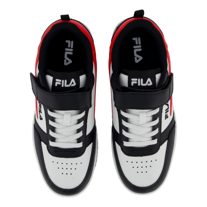 Fila Rega Nf Velcro Kids Black-fila Red