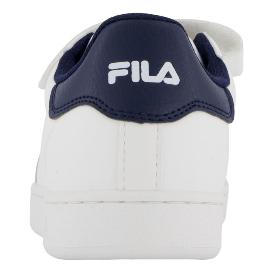 Courtbay Velcro Kids White-fila Navy