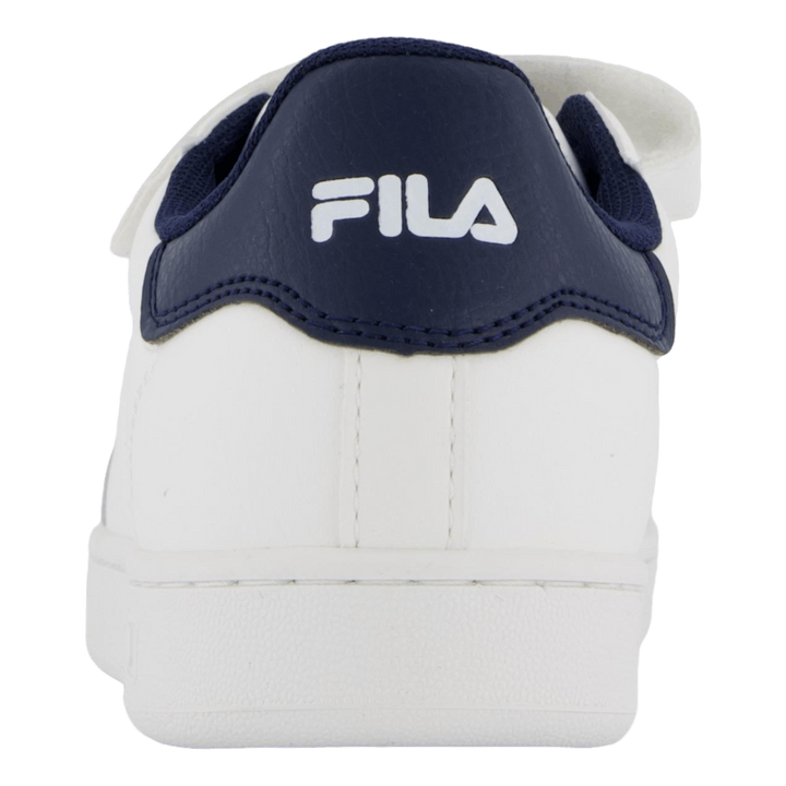 Courtbay Velcro Kids White-fila Navy