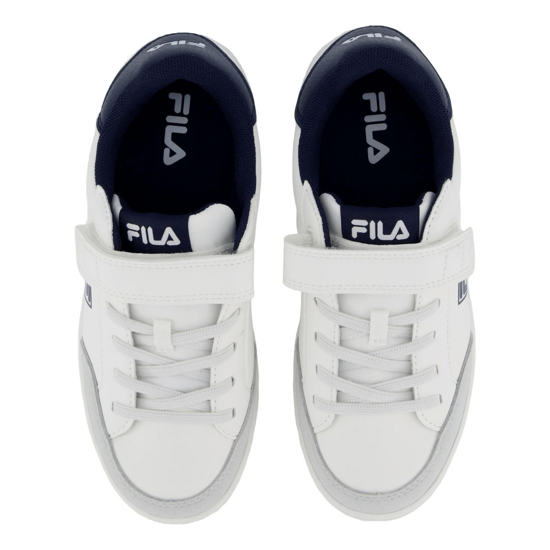 Courtbay Velcro Kids White-fila Navy