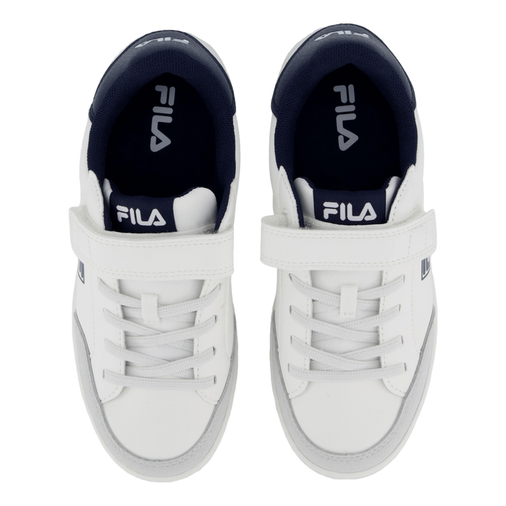 Courtbay Velcro Kids White-fila Navy