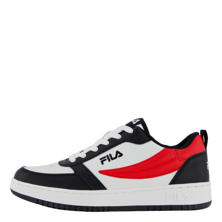 Fila Rega Nf Teens Black-fila Red