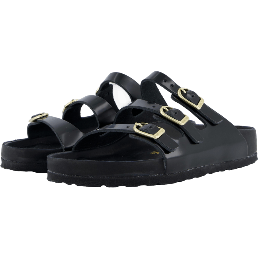 Florida Fresh Natural Leather High Shine Black