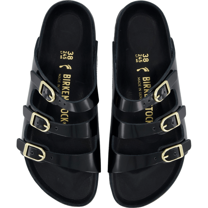 Florida Fresh Natural Leather High Shine Black