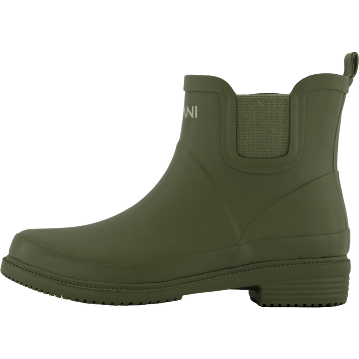 Low Color Boot W Green