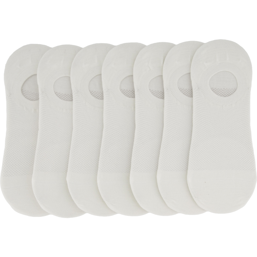 Ankle Socks 7-PACK (36-44) White