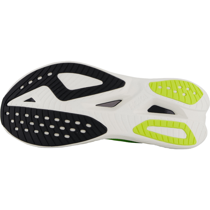 M mach x 3 wide Neon hoka citrus / neon lime
