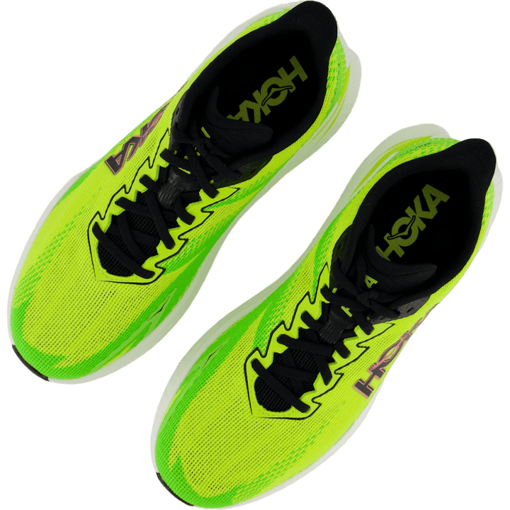 M mach x 3 wide Neon hoka citrus / neon lime