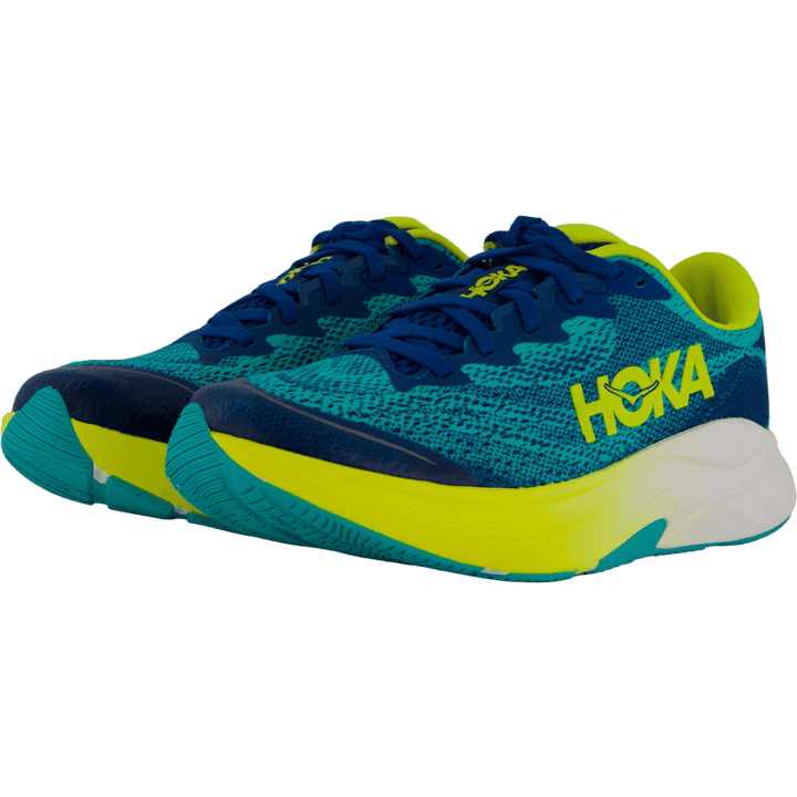 Y rincon 4 big kids Electric aqua / neon hoka citr