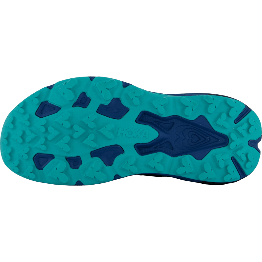 Y speedgoat 7 big kids Black / night glow blue
