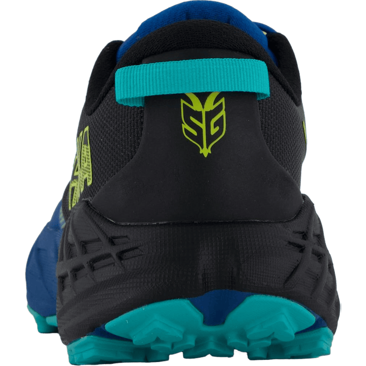 Y speedgoat 7 big kids Black / night glow blue