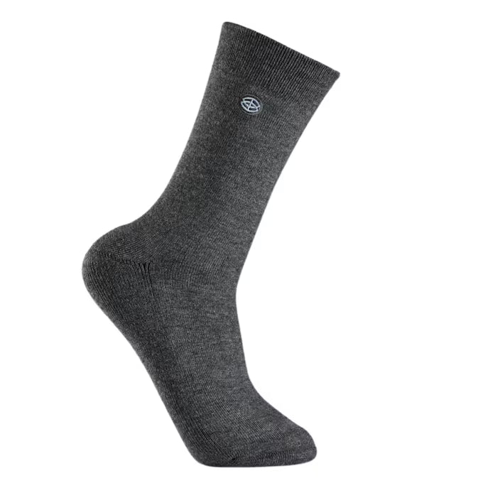 Merino Wool-Sock & Bamboo 1-Pair (38-45) Grey