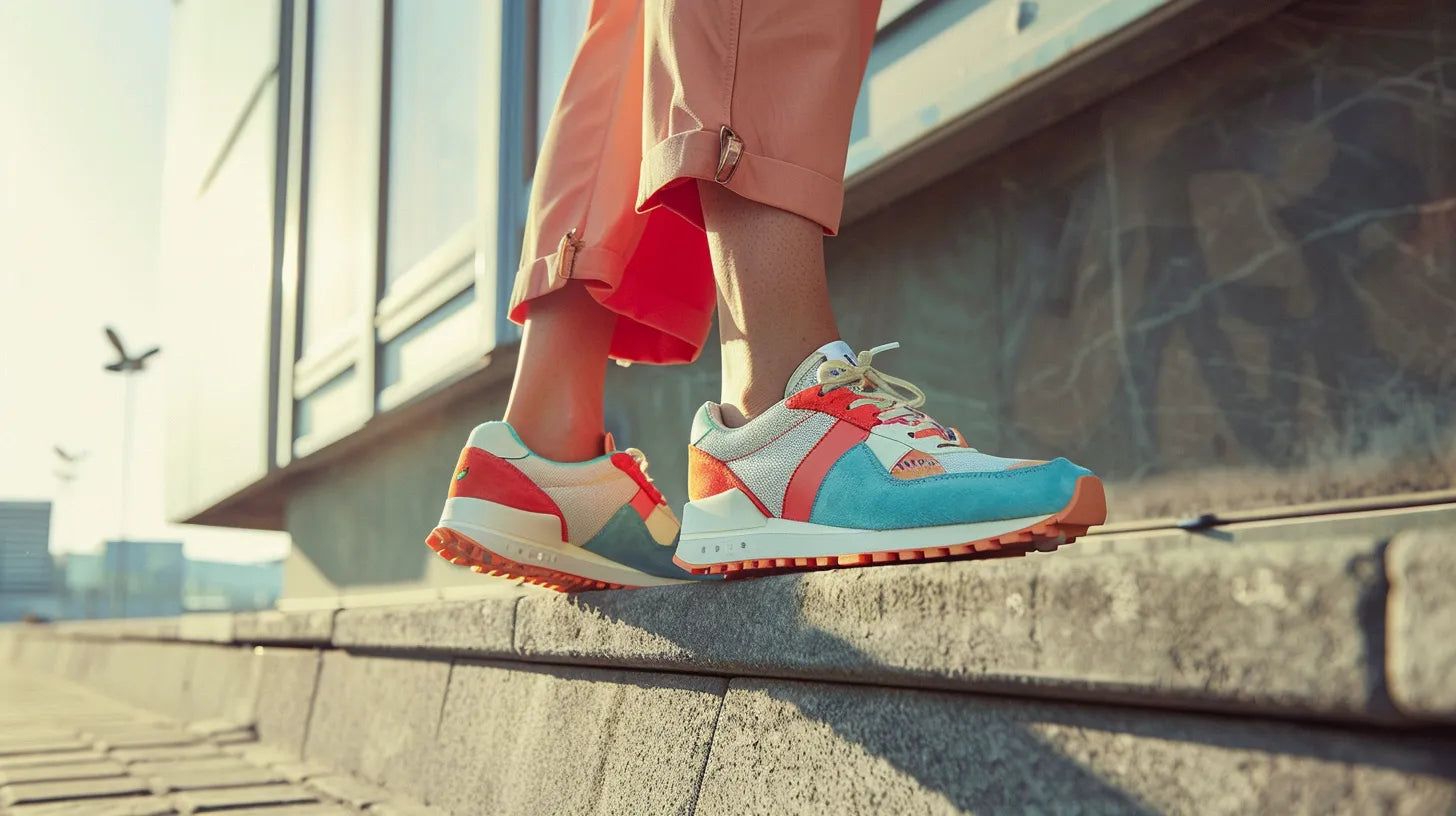 Colorful women s sneakers How to style the hottest trend of the season Heppo